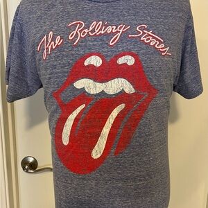 The Rolling Stones vintage Blue T-Shirt mens Large
